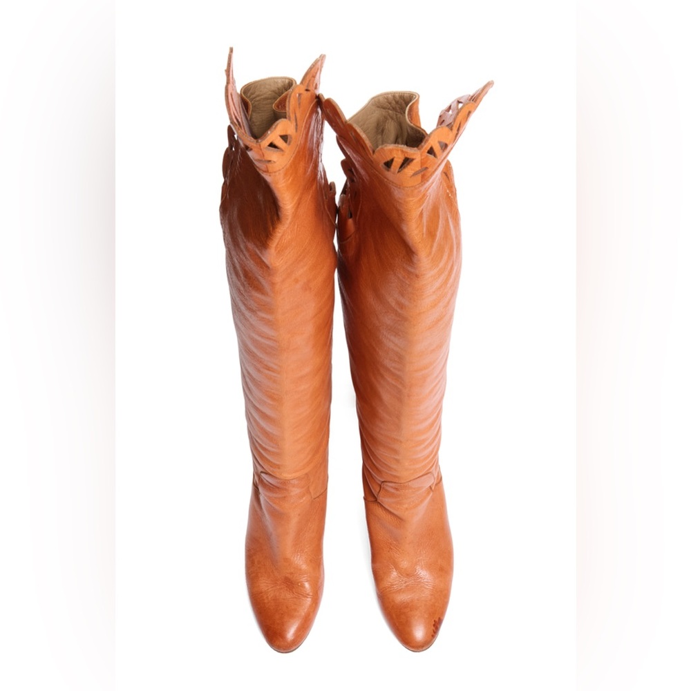 Chloe Tan Over the Knee Boots - Picture 8 of 12